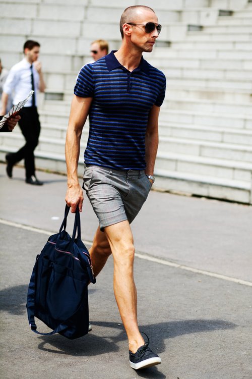 Stylist Tips for Men: How to Wear White Shorts